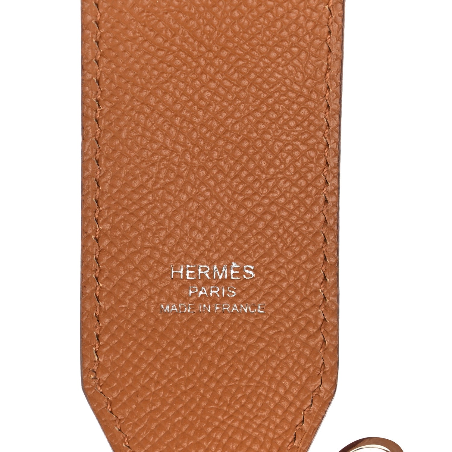 Hermes Epsom 30mm Hexagone Tressage Shoulder Strap Gold Bleu Indigo 3 of 5