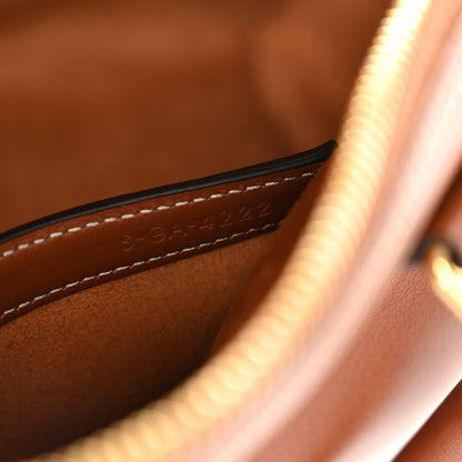 Celine Smooth Calfskin Triomphe Small Boston Bag Tan 7 of 12