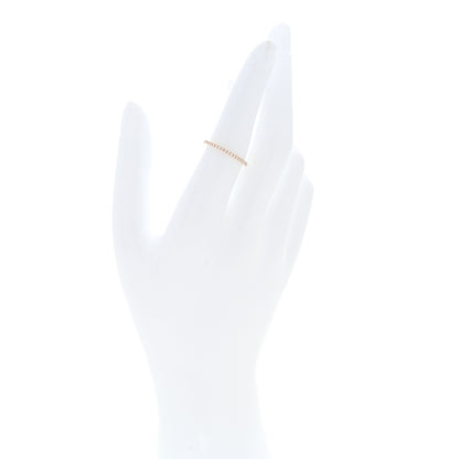 Tiffany 18K Rose Gold Diamond Metro Band Ring 53 6.5 5 of 5