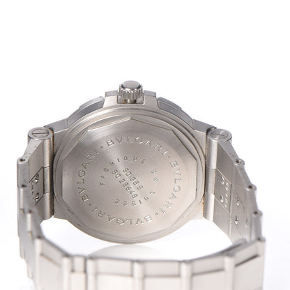 Bulgari Stainless Steel 38mm Diagono Scuba Automatic Watch Black 5 of 6