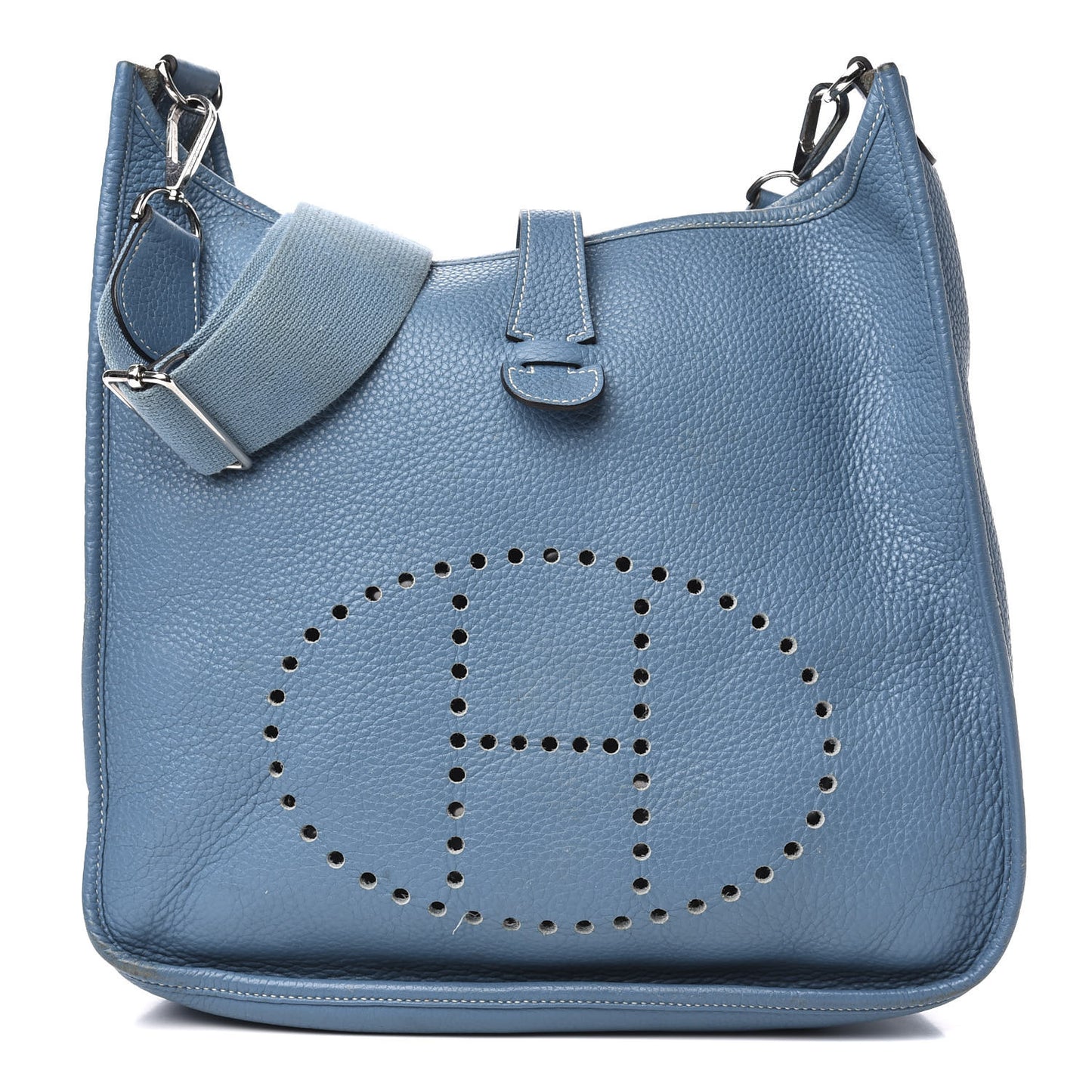 Taurillon Clemence Evelyne III PM Blue Jean
