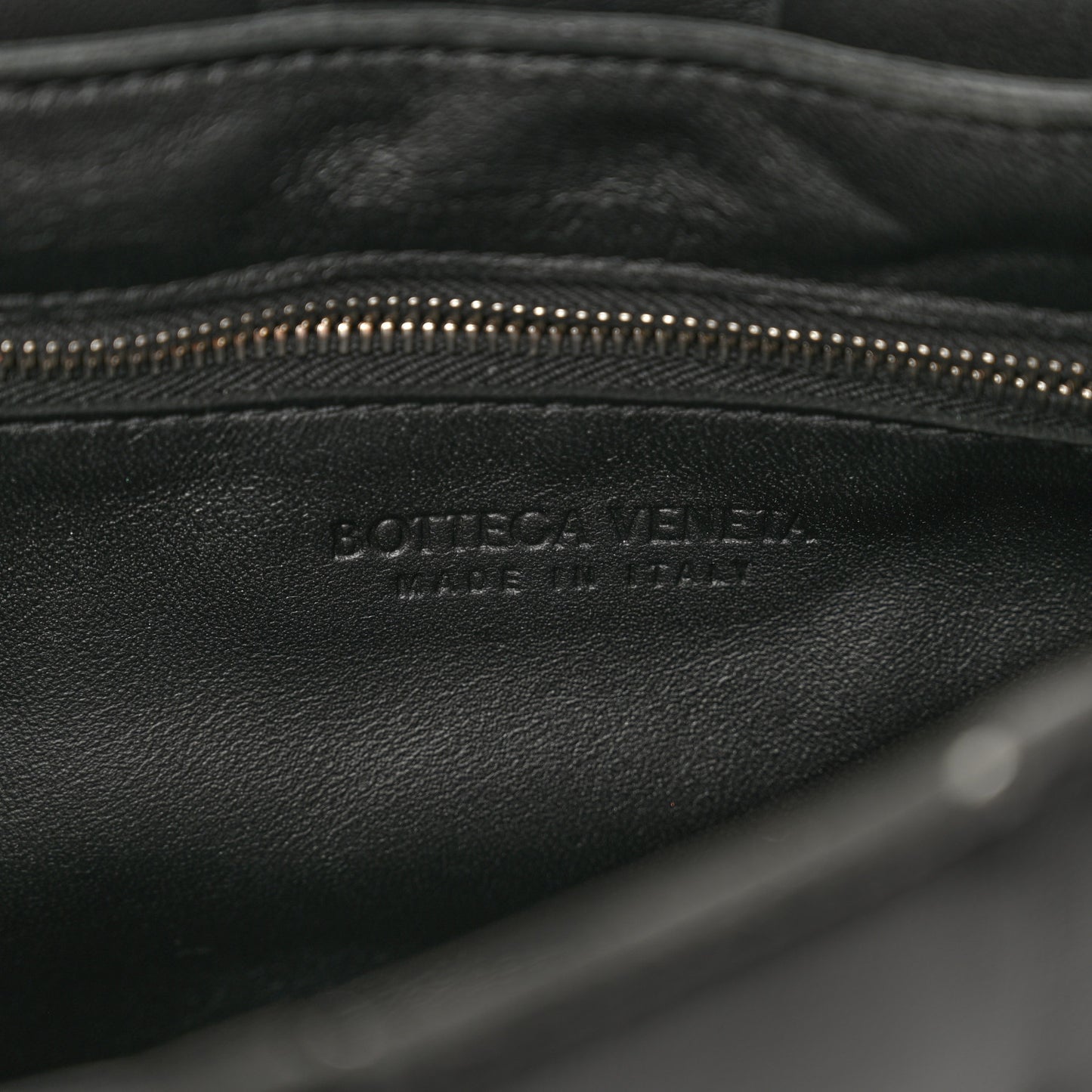 Lambskin Maxi Intrecciato Cassette Crossbody Bag Black