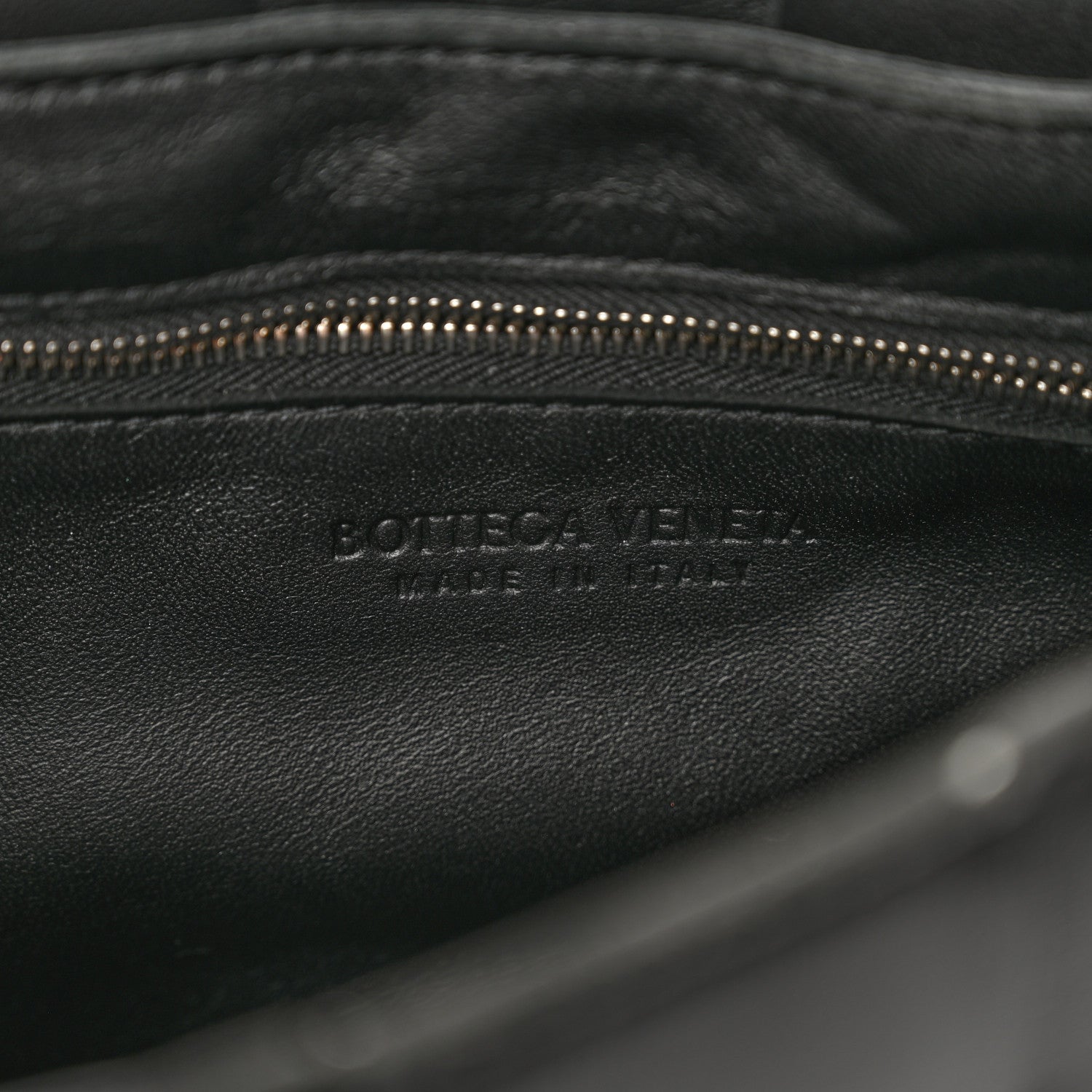 Bottega Veneta Lambskin Maxi Intrecciato Cassette Crossbody Bag Black 7 of 10