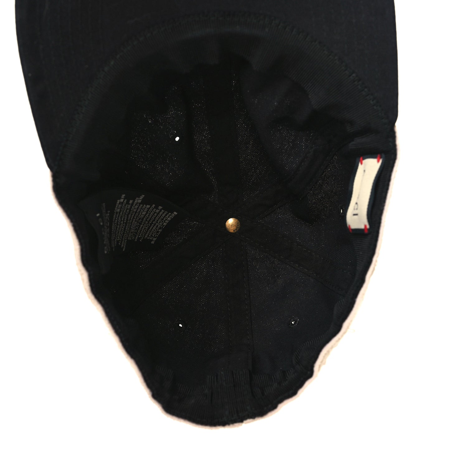 Gabardine Gucci Headband Baseball Hat 57 Black