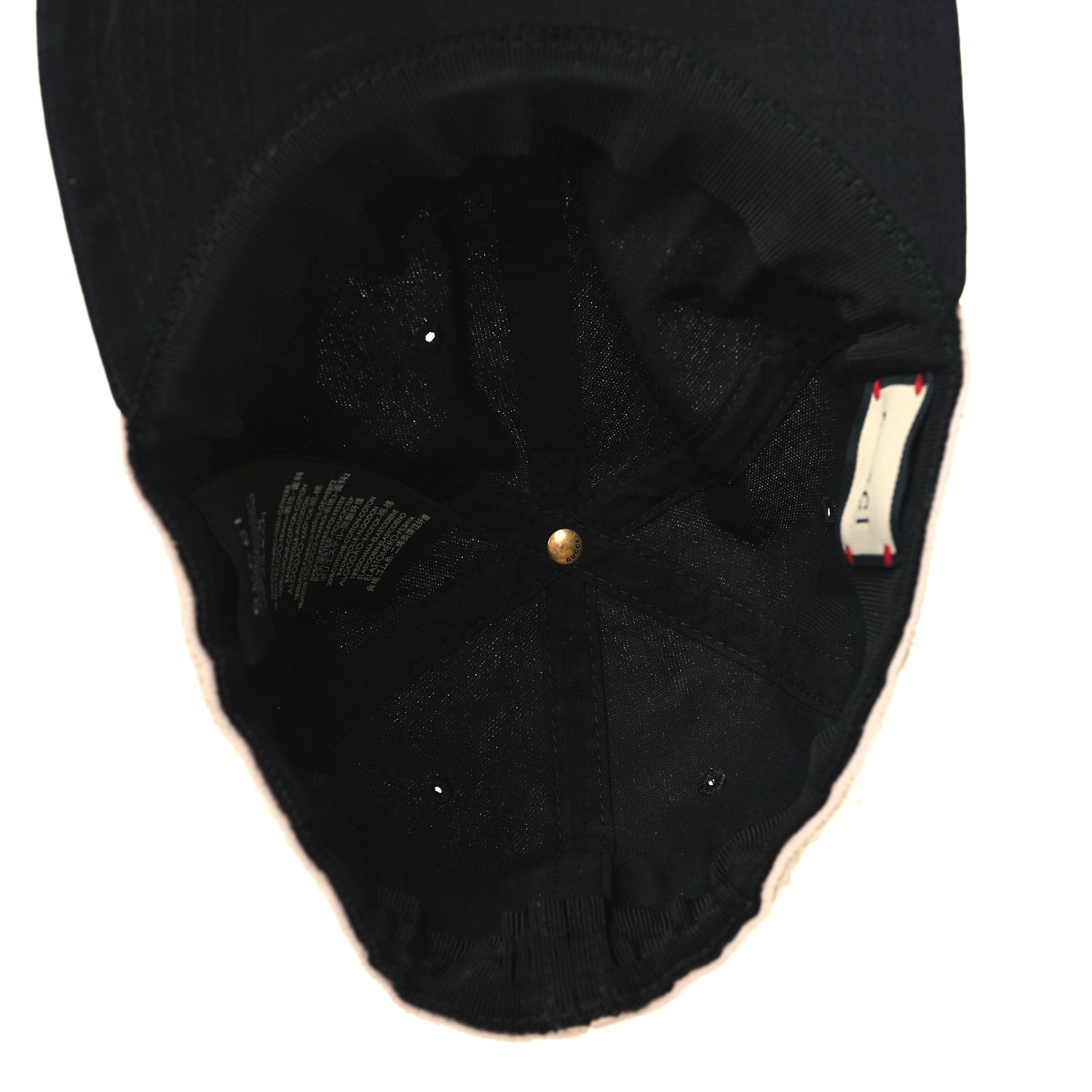 Gucci Gabardine Gucci Headband Baseball Hat 57 Black 6 of 8