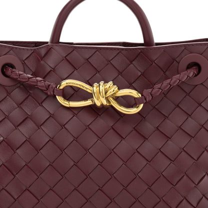 Bottega Veneta Nappa Intrecciato Small Andiamo Shoulder Bag Barolo 7 of 11