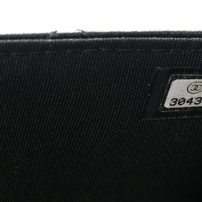 Chanel Lambskin Quilted Trendy CC Wallet On Chain WOC Black 8 of 14