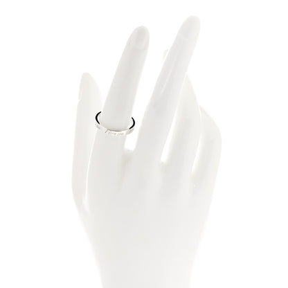 Tiffany Sterling Silver I Love You Band Ring 56 7.5 2 of 5