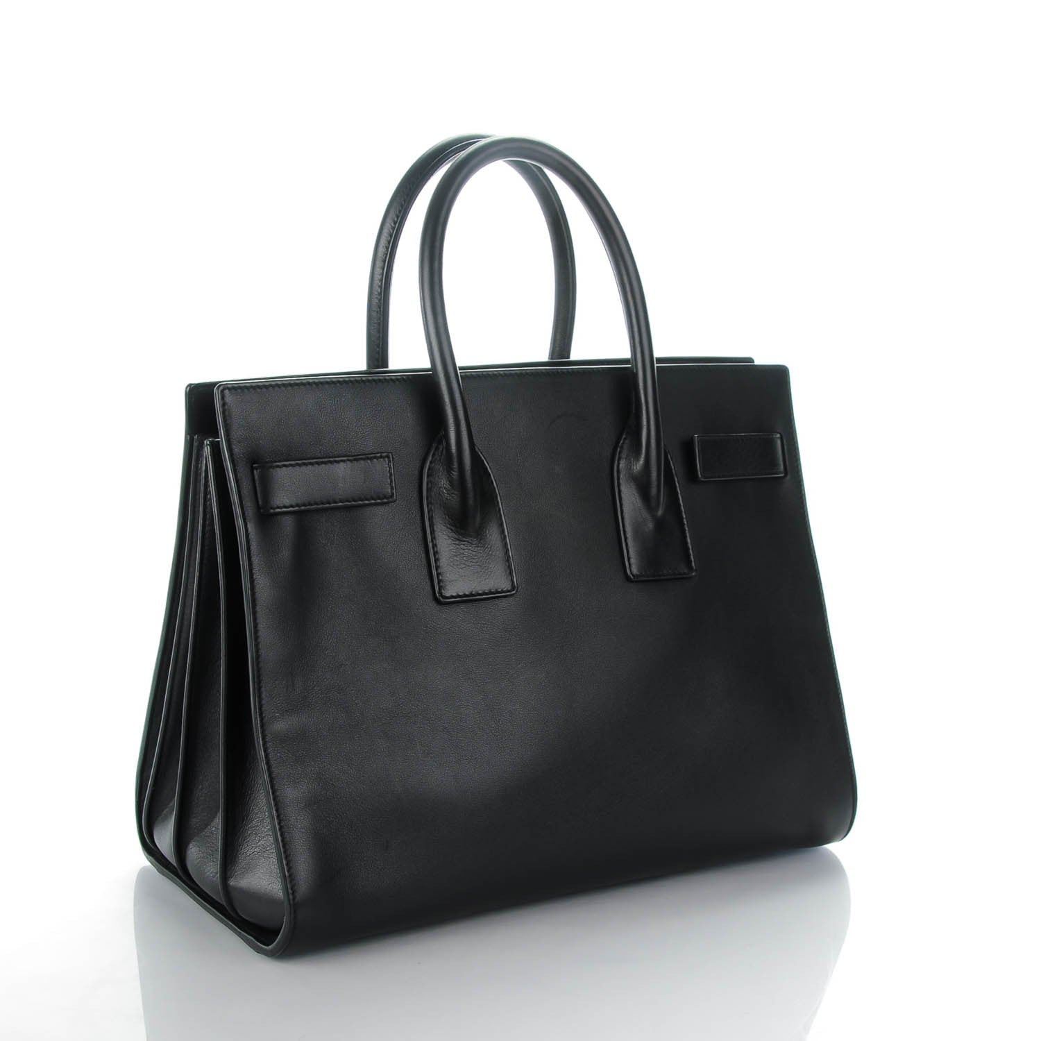 Saint Laurent Calfskin Small Sac De Jour Black 3 of 7