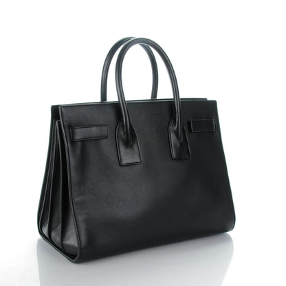 Saint Laurent Calfskin Small Sac De Jour Black 3 of 7