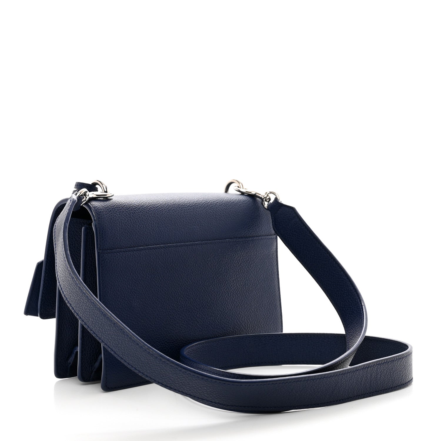 Saint Laurent Grained Calfskin Small Monogram Sunset Marinette 3 of 12