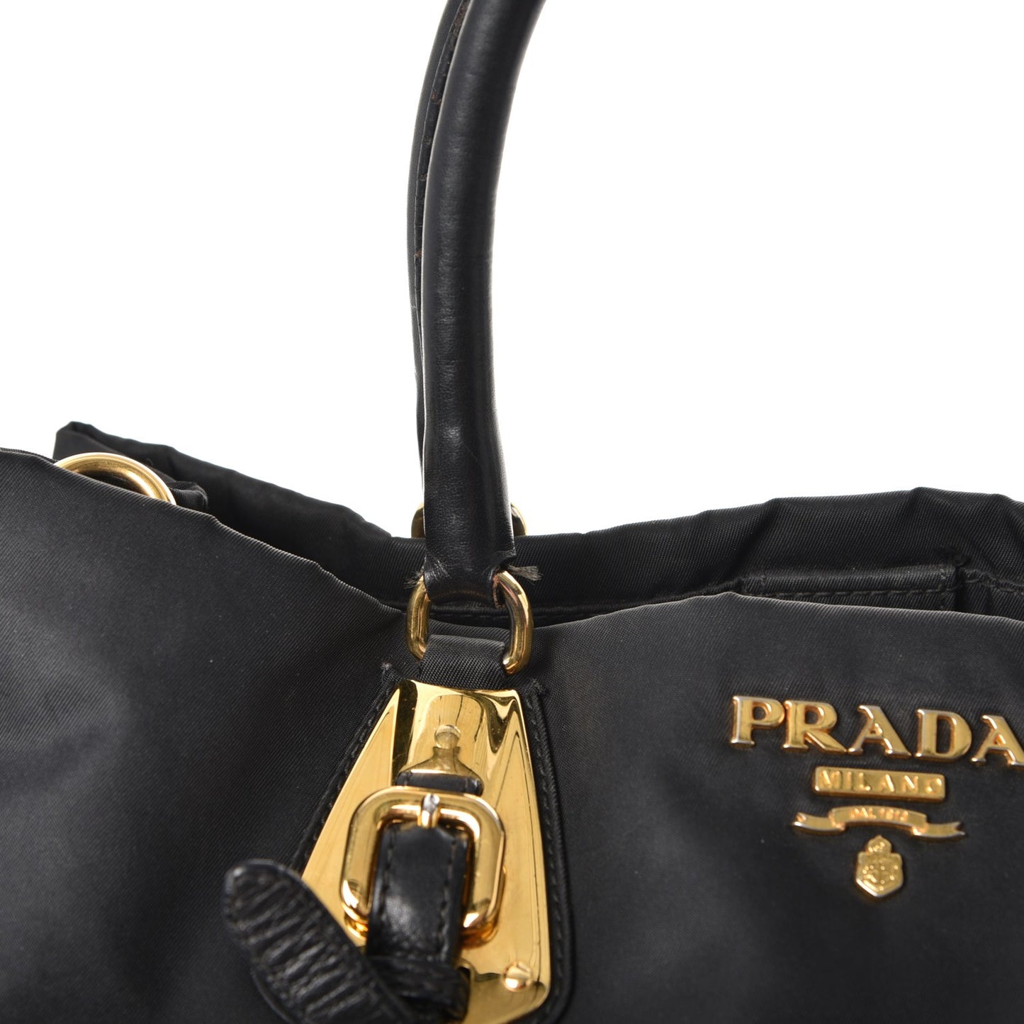 Tessuto Nylon Tote Nero Black