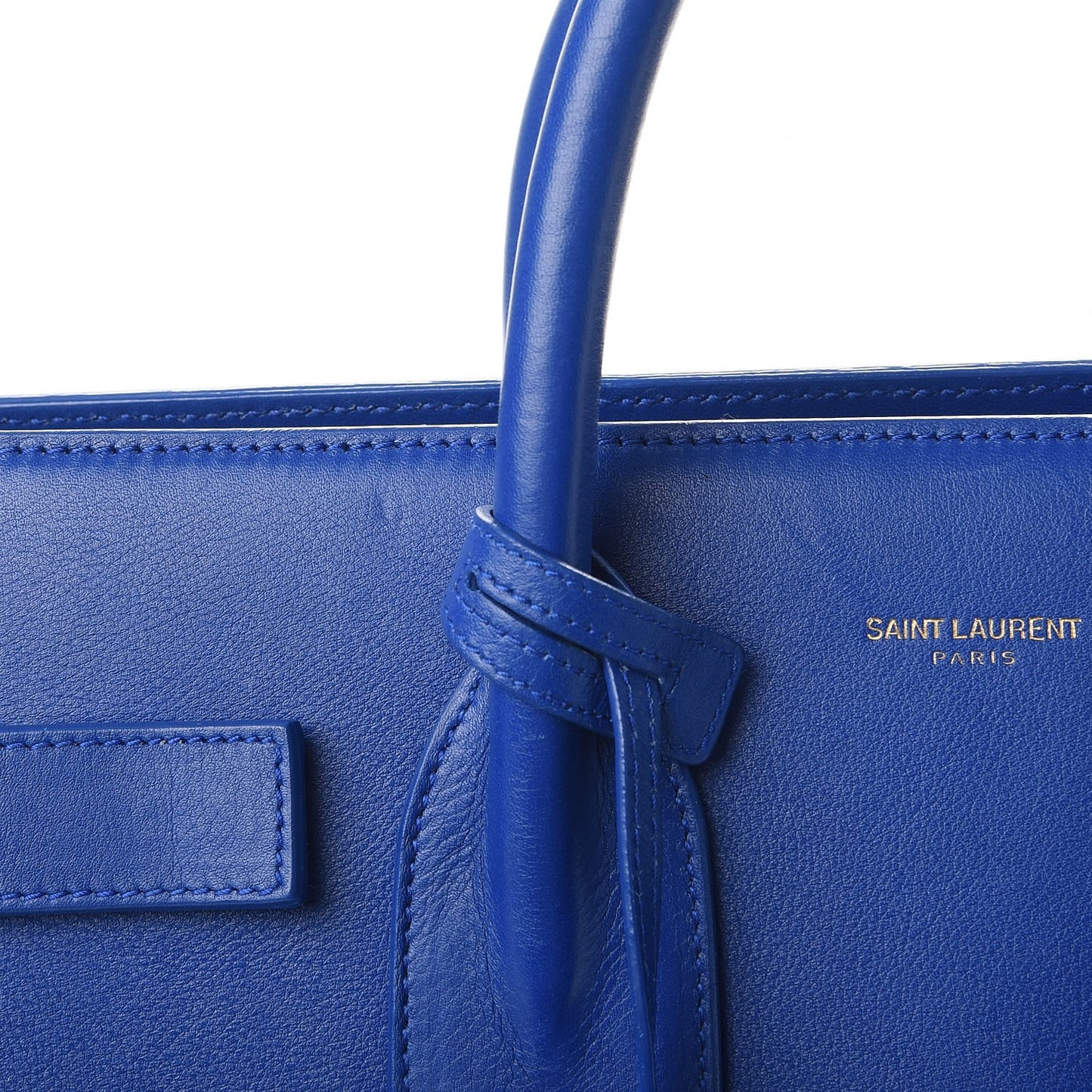 Calfskin Small Sac De Jour Blue Majorelle