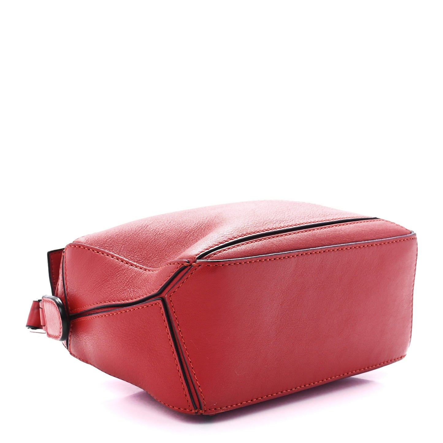 Calfskin Mini Puzzle Bag Pomodoro
