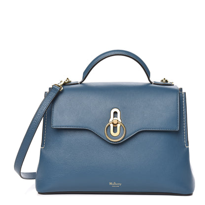 Mulberry Silky Calfskin Small Seaton Nightfall 1 of 13