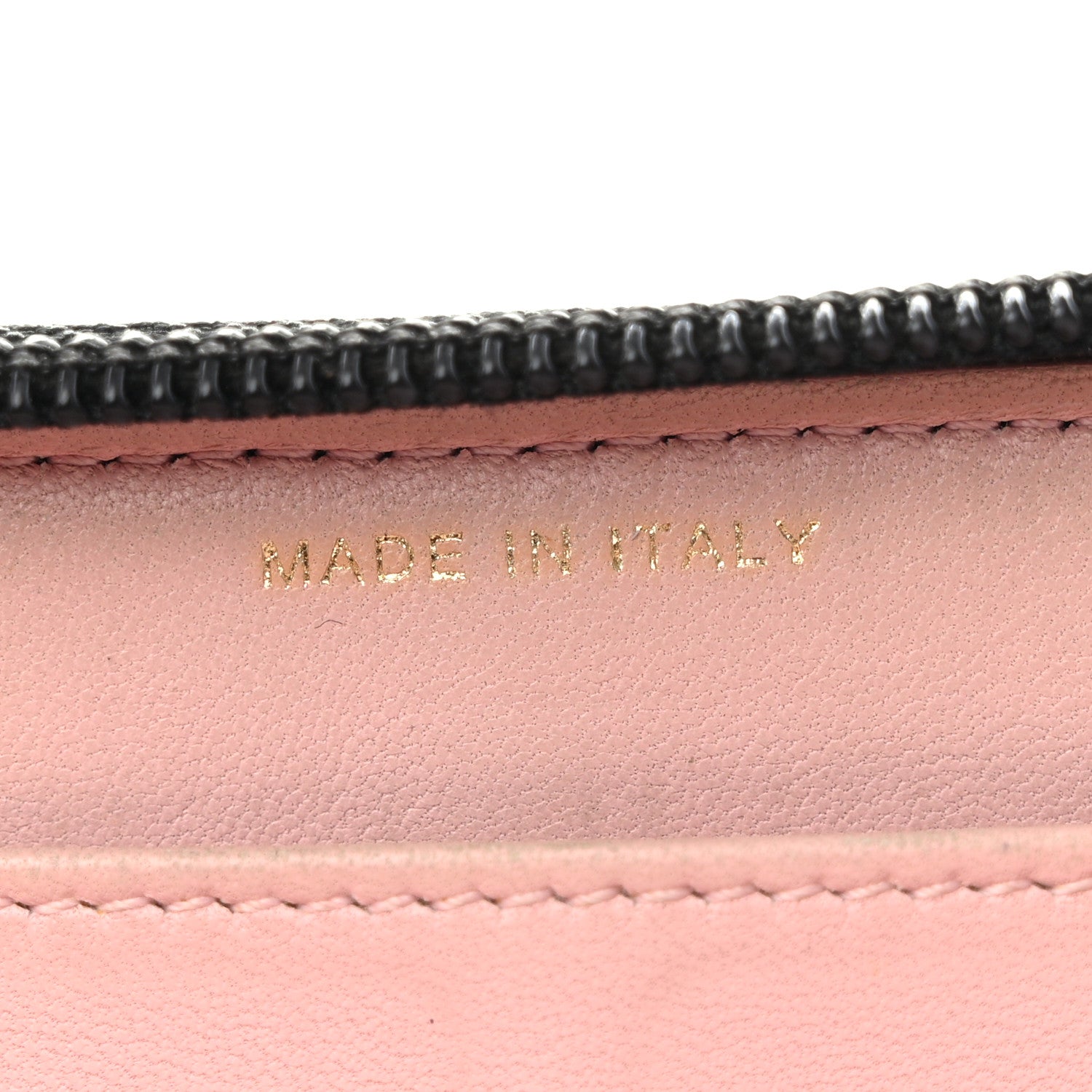 Chanel Lambskin Micro Quilted Zip Wallet Black 7 of 13