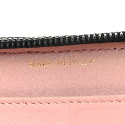 Chanel Lambskin Micro Quilted Zip Wallet Black 7 of 13