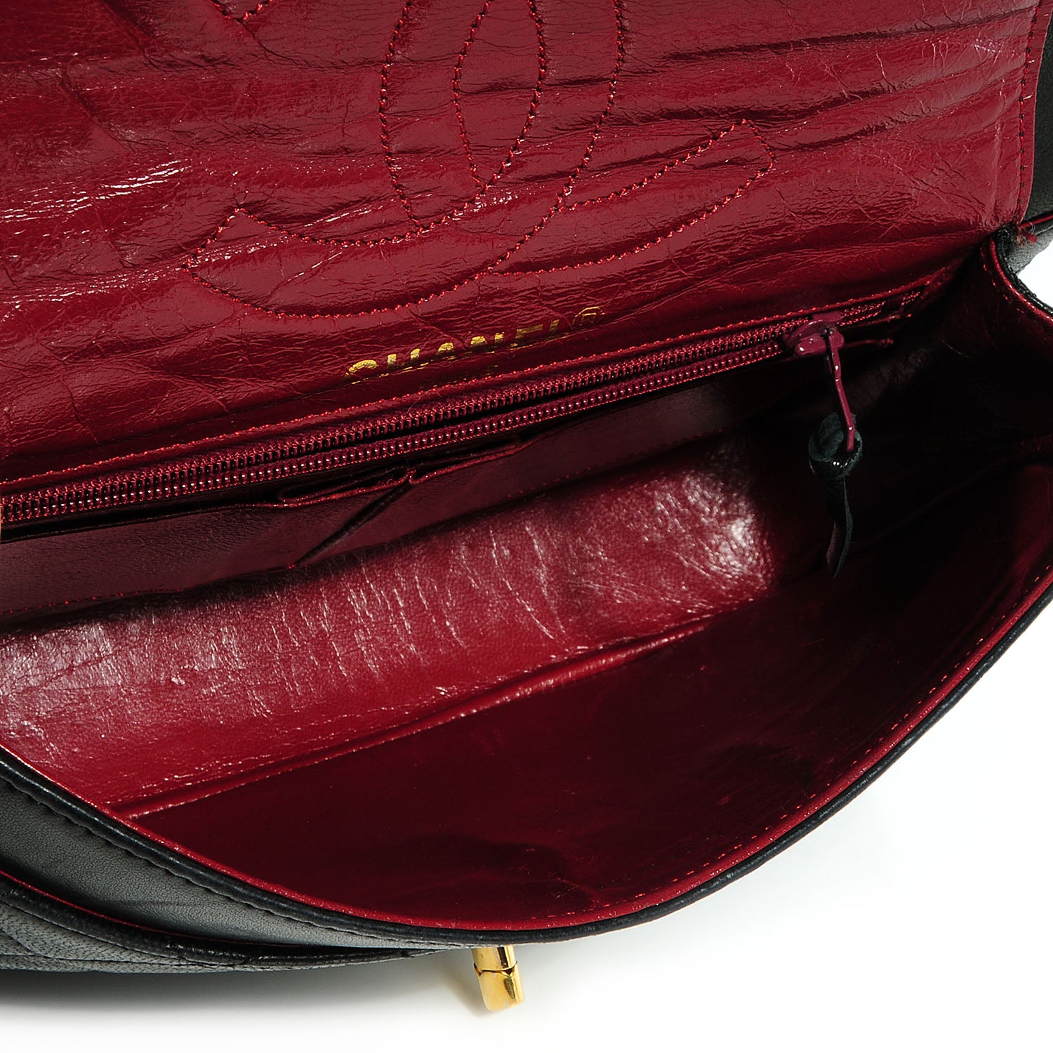 Chanel Lambskin Small Double Flap Black 5 of 9