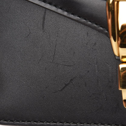 Gucci Calfskin Mini Sylvie Chain Shoulder Bag Black 9 of 9
