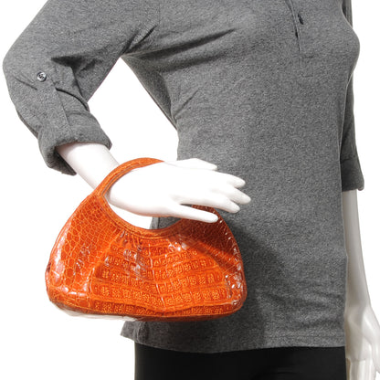 Nancy Gonzalez Crocodile Small Handbag Orange 2 of 7