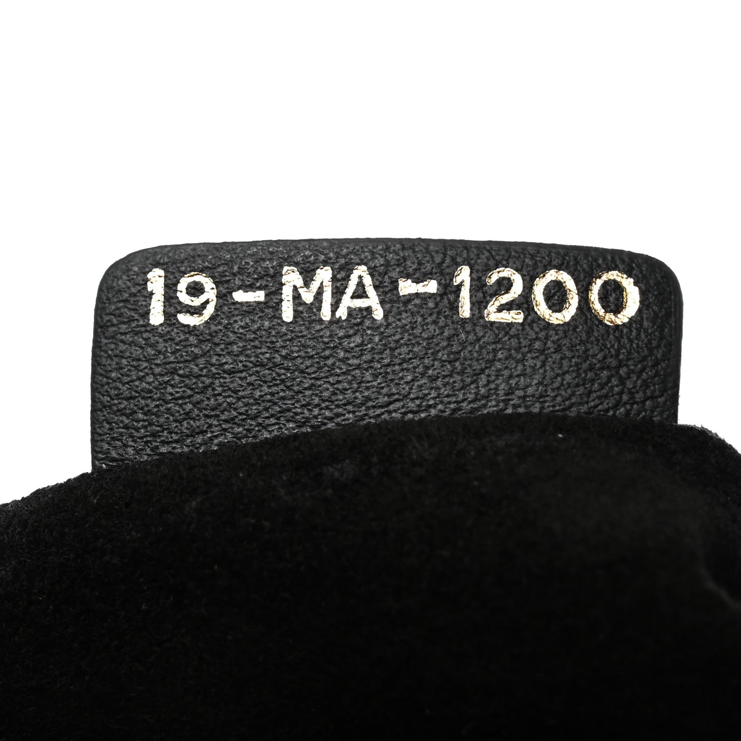 Calfskin Medium Diordouble Zip Pouch Black