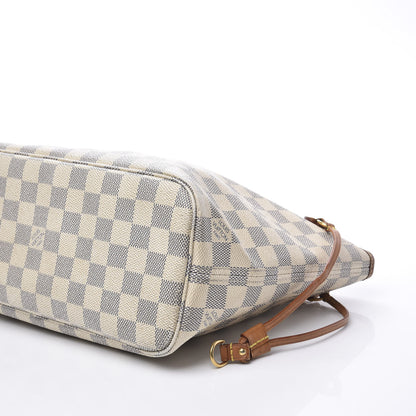 Louis Vuitton Damier Azur Neverfull PM 6 of 10