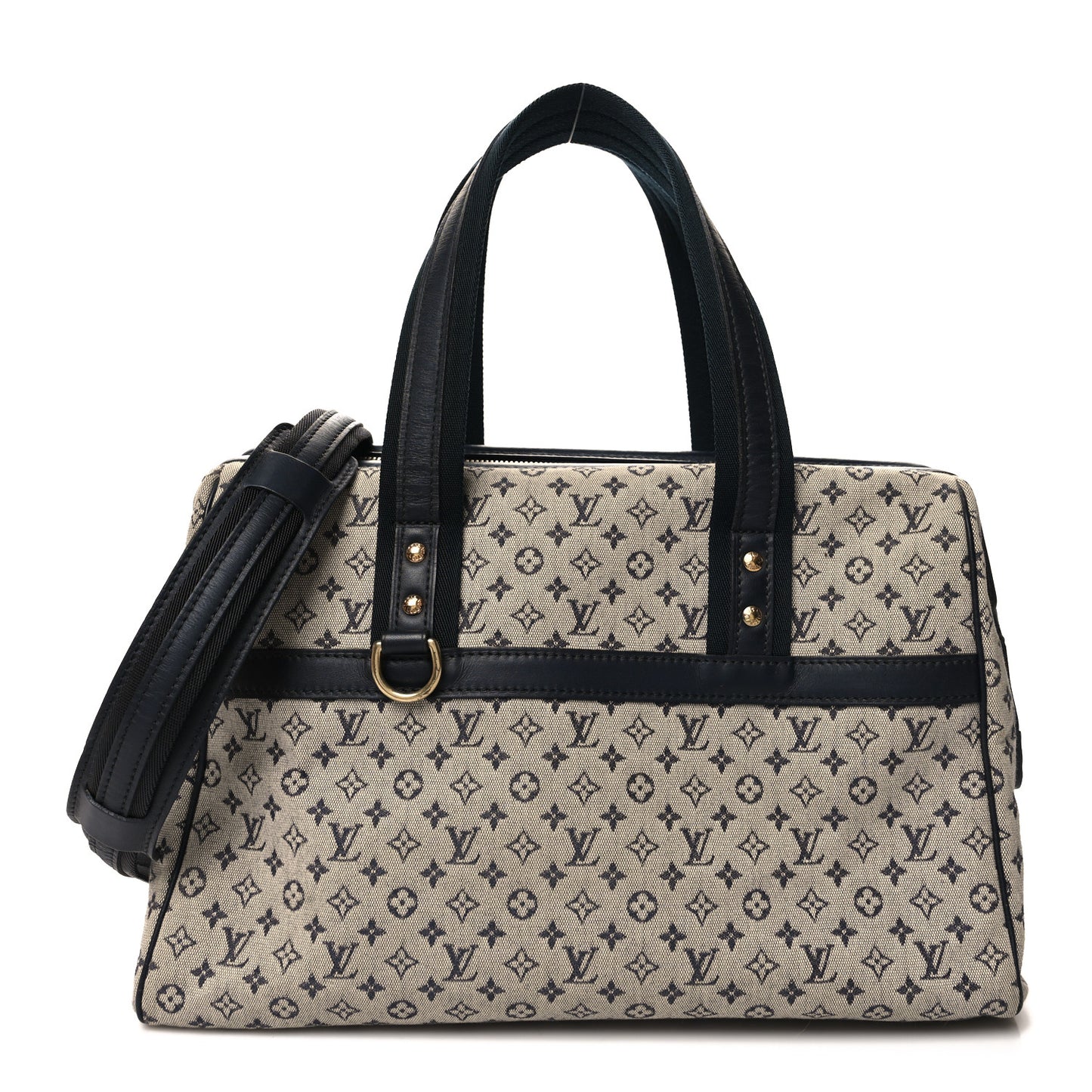 LOUIS VUITTON Mini Monogram Josephine GM Blue