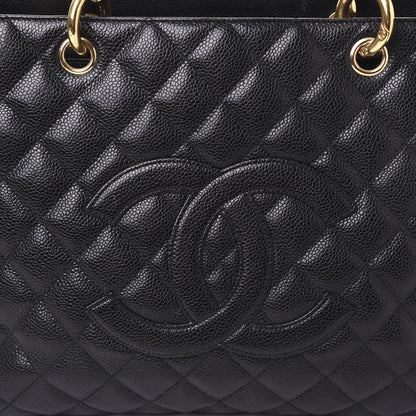 Chanel Caviar Quilted Grand Shopping Tote GST Black 11 of 11