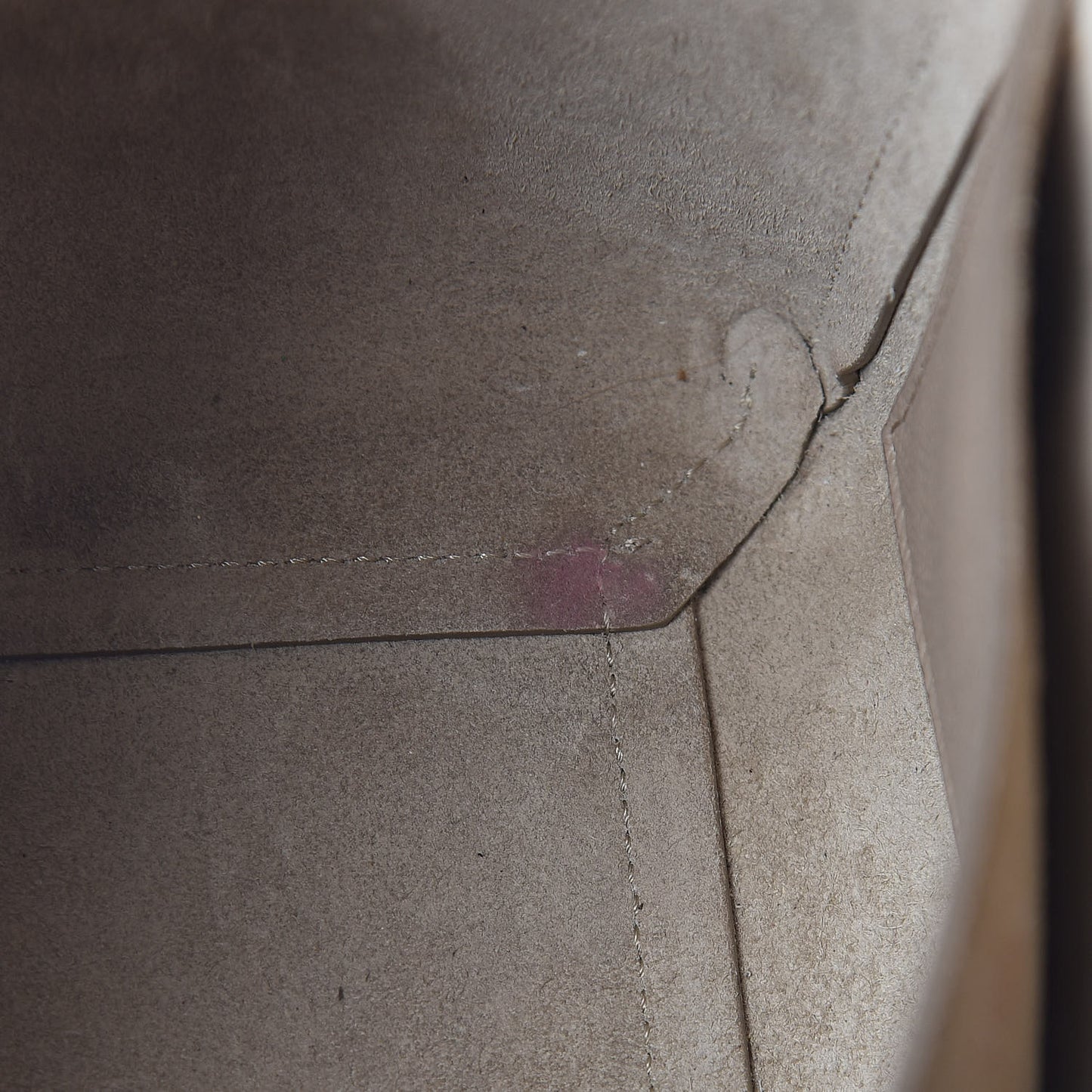 Grained Calfskin Micro Belt Bag Light Taupe