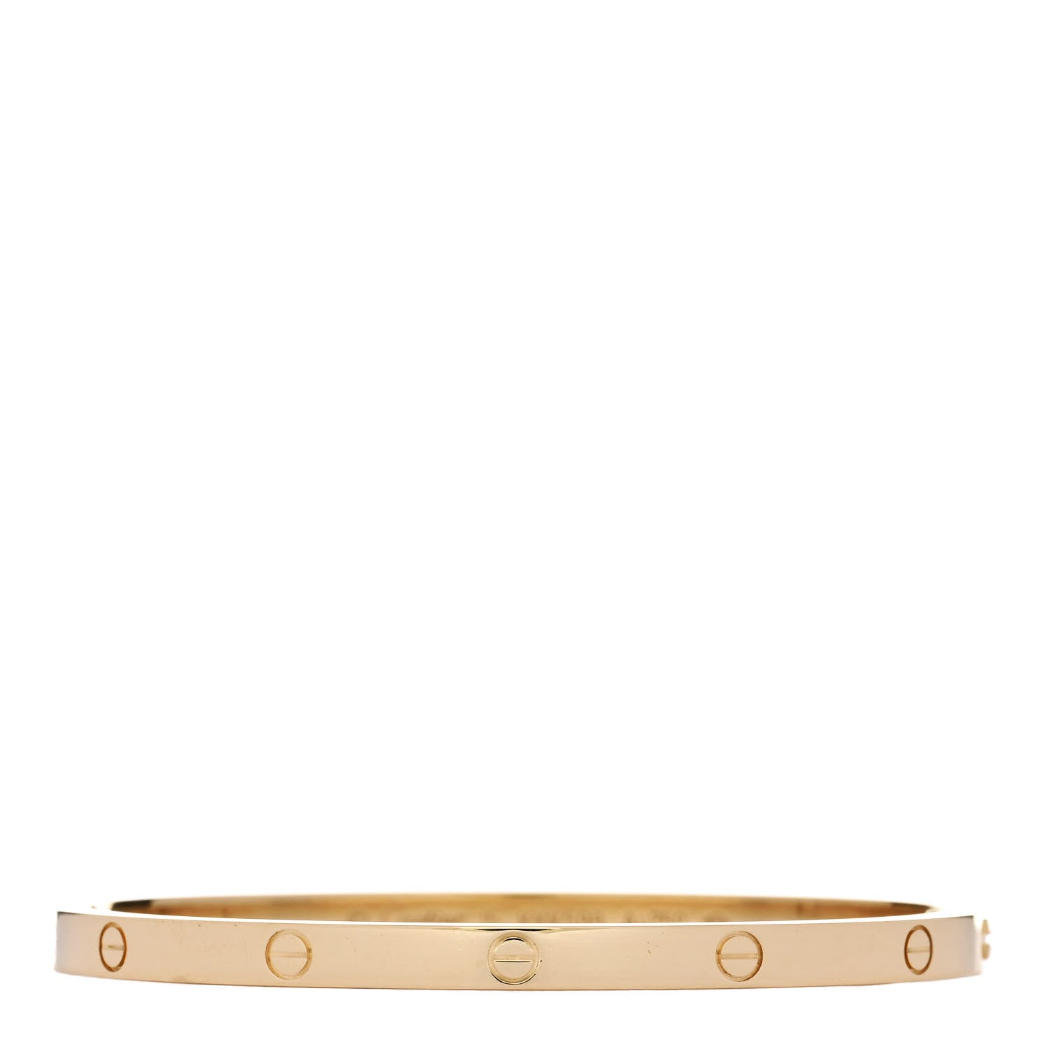 Cartier 18K Yellow Gold Small LOVE Bracelet 15 1 of 8