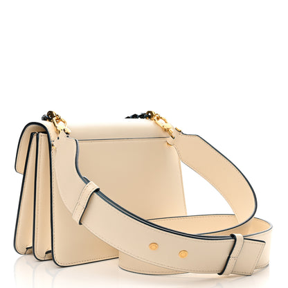 Bulgari Nappa Serpenti Forever Maxi Chain Crossbody Bag Ivory Opal 2 of 10