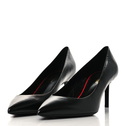 Saint Laurent Calfskin Anja 85 Pumps 39.5 Black 3 of 9