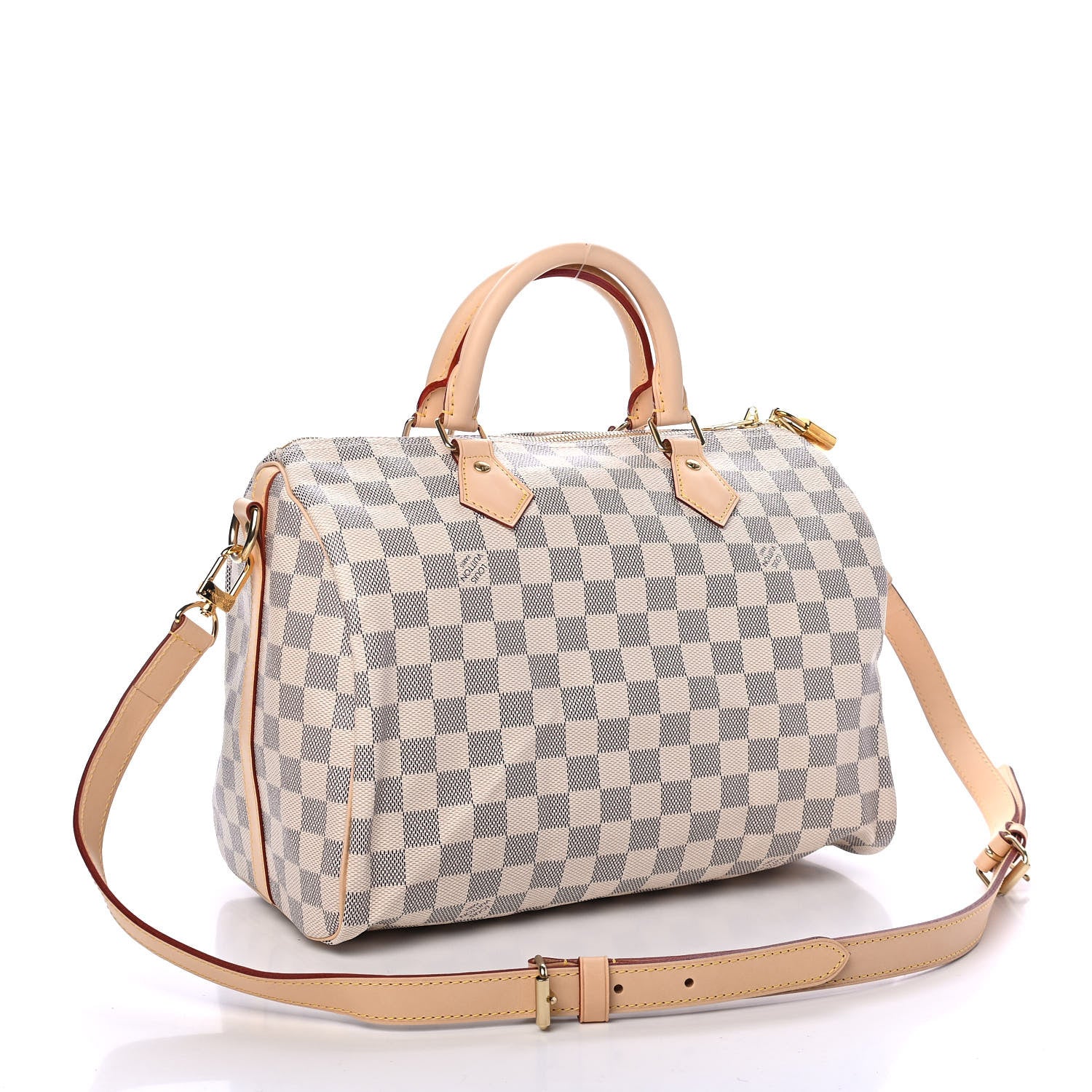 Louis Vuitton Damier Azur Speedy Bandouliere 30 2 of 4