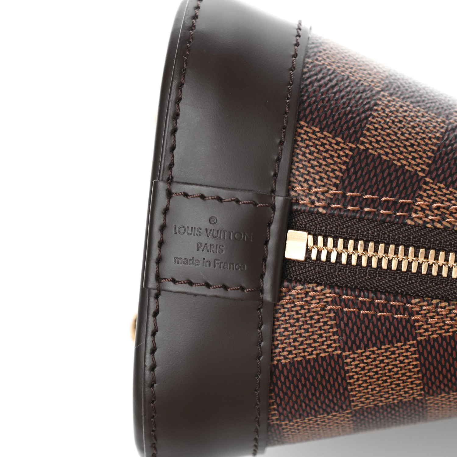 Louis Vuitton Damier Ebene Alma BB 8 of 8