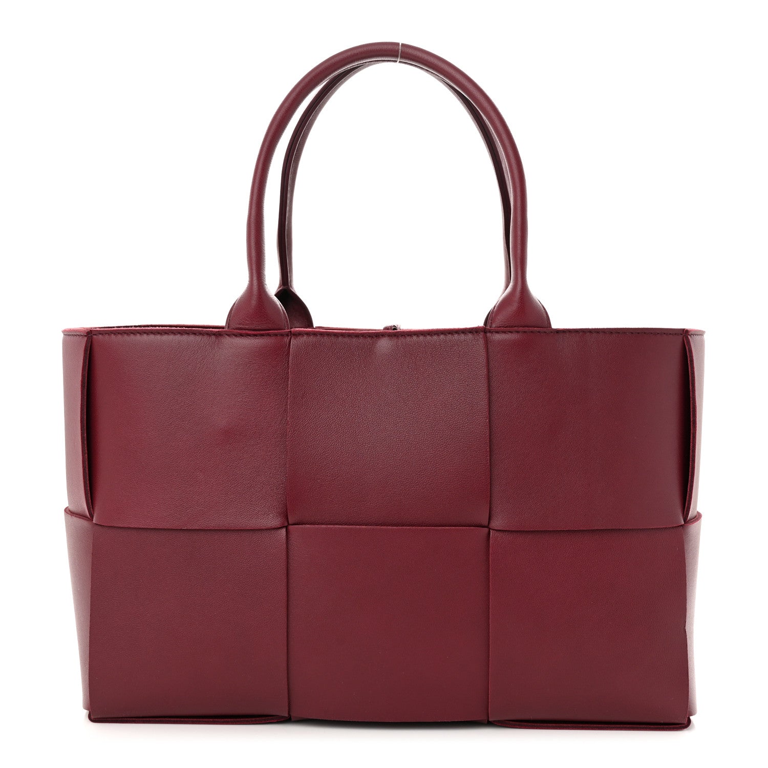 Bottega Veneta Smooth Calfskin Intrecciato Small Arco Tote Barolo 3 of 11