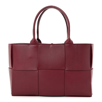 Bottega Veneta Smooth Calfskin Intrecciato Small Arco Tote Barolo 3 of 11