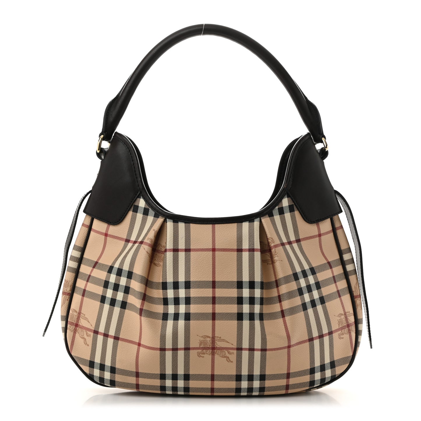 Haymarket Check Small Brooklyn Hobo Brown