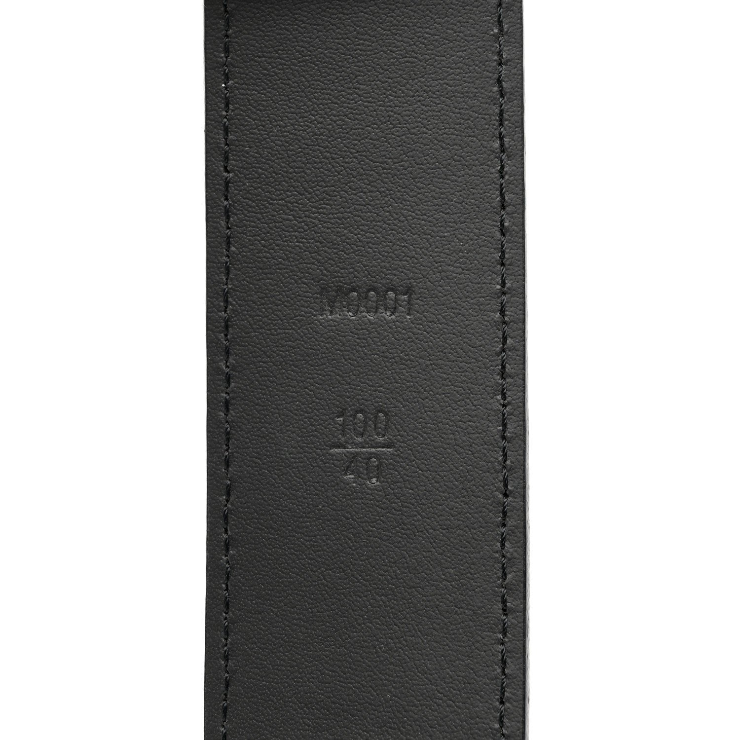 Louis Vuitton Taiga 35mm LV Initiales Belt 100 40 Black 4 of 6