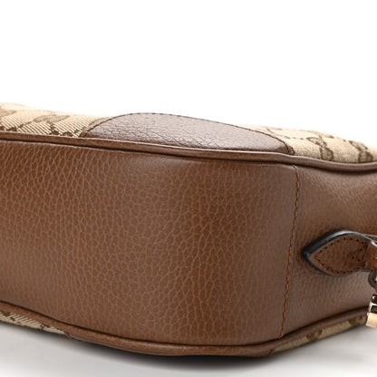 Gucci Monogram Mini Bree Messenger Bag Beige Tabacco 10 of 10