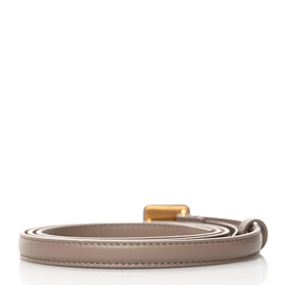Christian Dior Calfskin Bobby CD Belt 85 Taupe 2 of 6