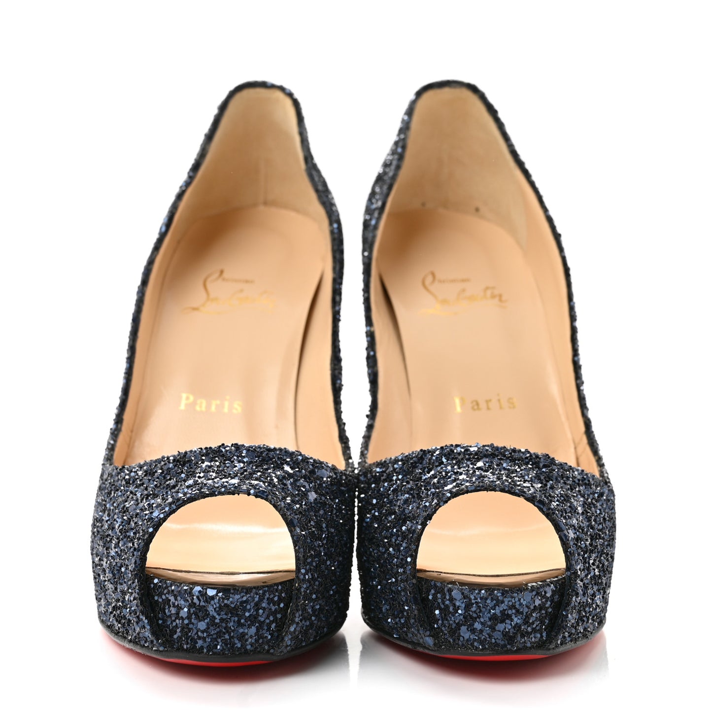 Glitter Very Prive 120 Pumps 37 Bleu Marine
