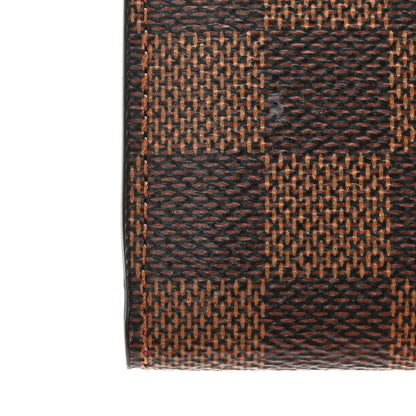 Louis Vuitton Damier Ebene Victorine Wallet Red 7 of 8