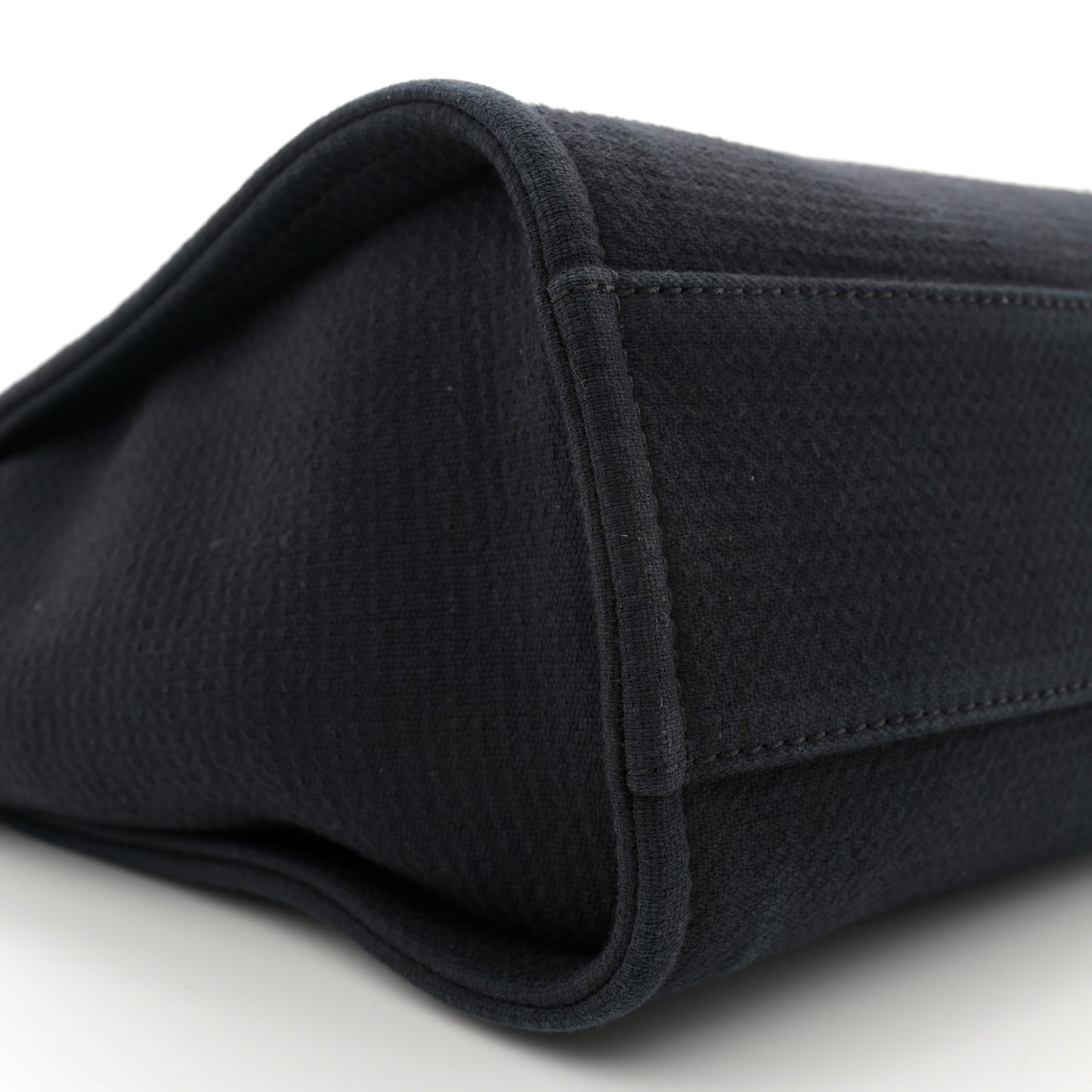 Mixed Fibers Small Deauville Tote Navy Blue