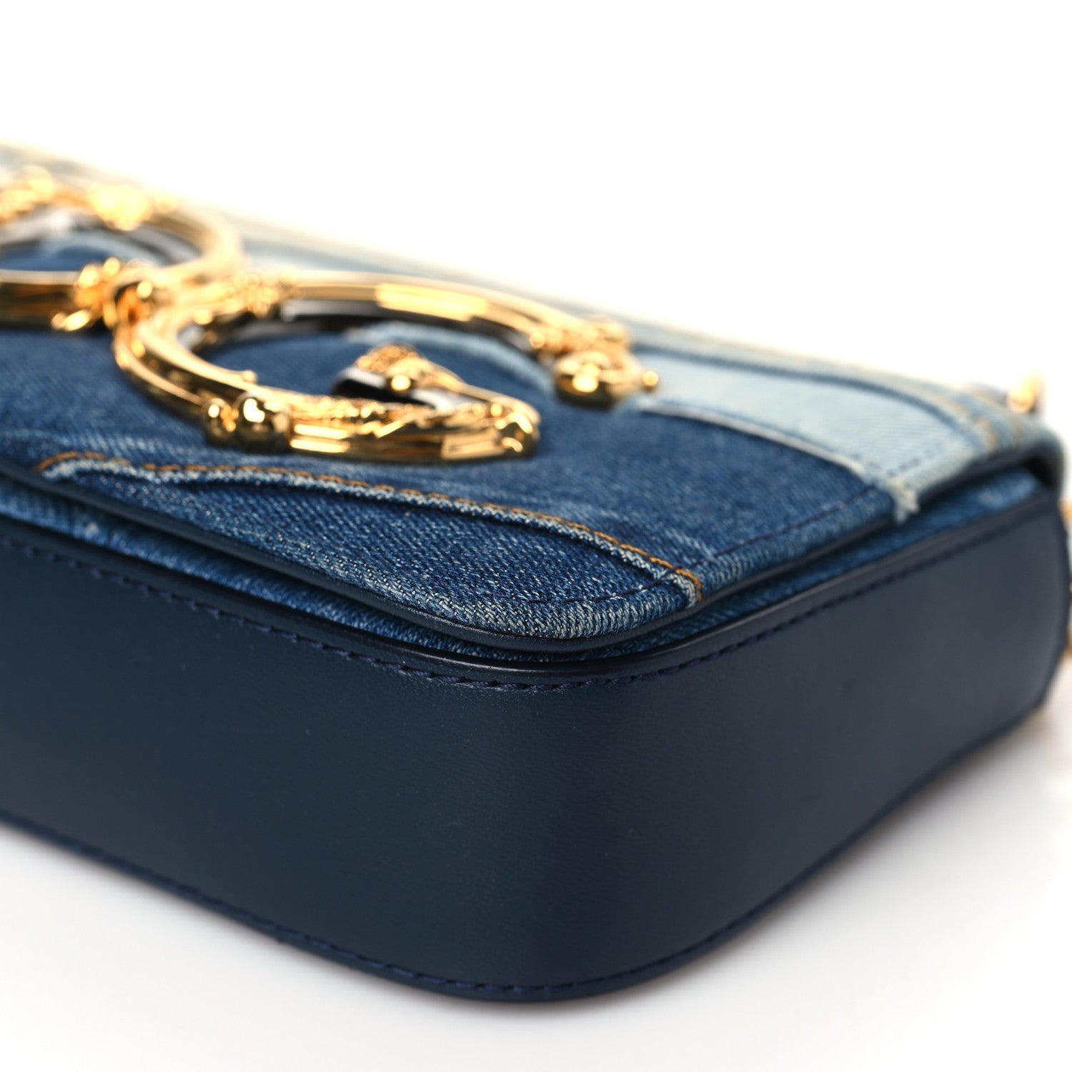 Dolce & Gabbana Denim DG Girls Shoulder Bag Blue 9 of 9