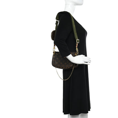 Louis Vuitton Monogram Multi Pochette Accessories Kaki 2 of 14