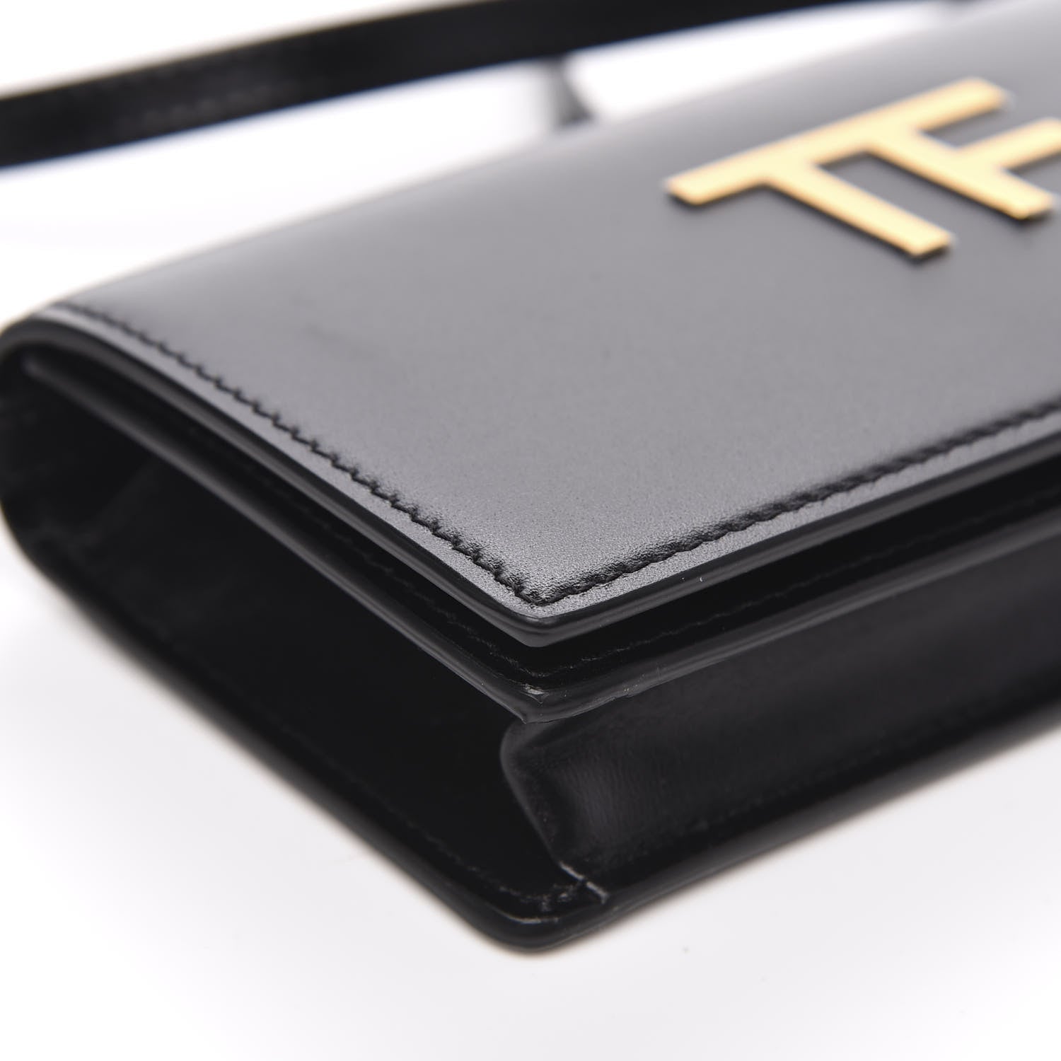 Tom Ford Palmellato Calfskin TF Mini Bag Black 7 of 8