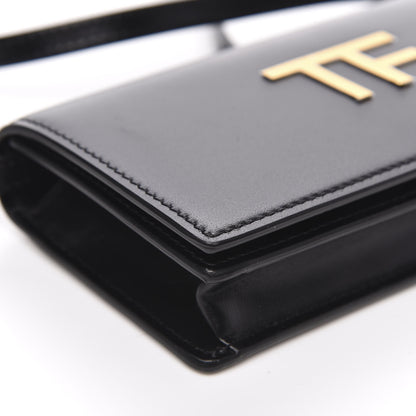 Tom Ford Palmellato Calfskin TF Mini Bag Black 7 of 8