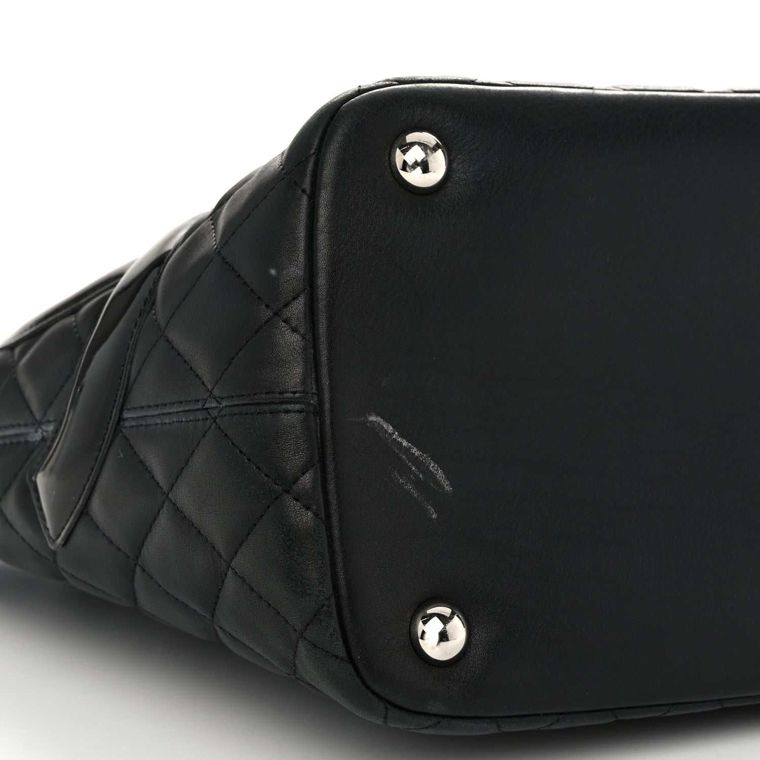 Chanel Calfskin Quilted Large Cambon Tote Black 9 of 13