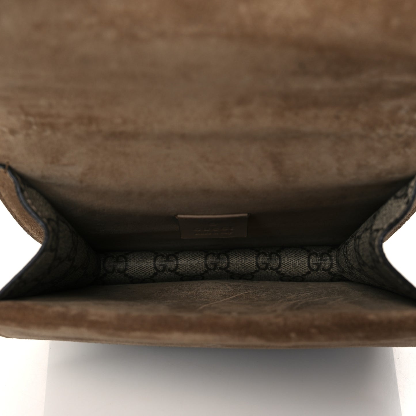 GG Supreme Monogram Mini Dionysus Shoulder Bag Taupe