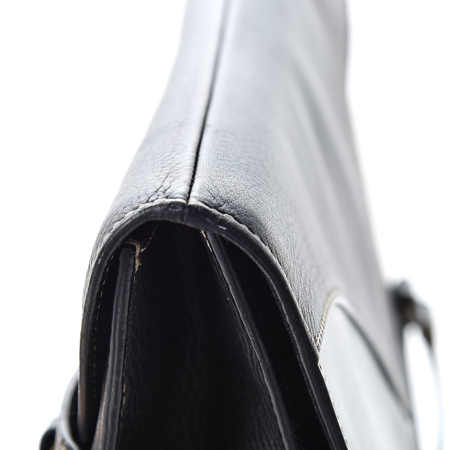 Christian Dior Calfskin Saddle Vertical Shopper Black 20 of 23